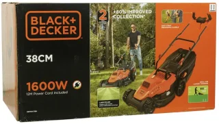 BLACK+DECKER BEMW471BH Grasmaaier 38cm 1600W