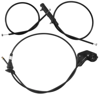 BMW 3-delige Bowden-motorkabelontgrendelingsset E39 525i/530i
