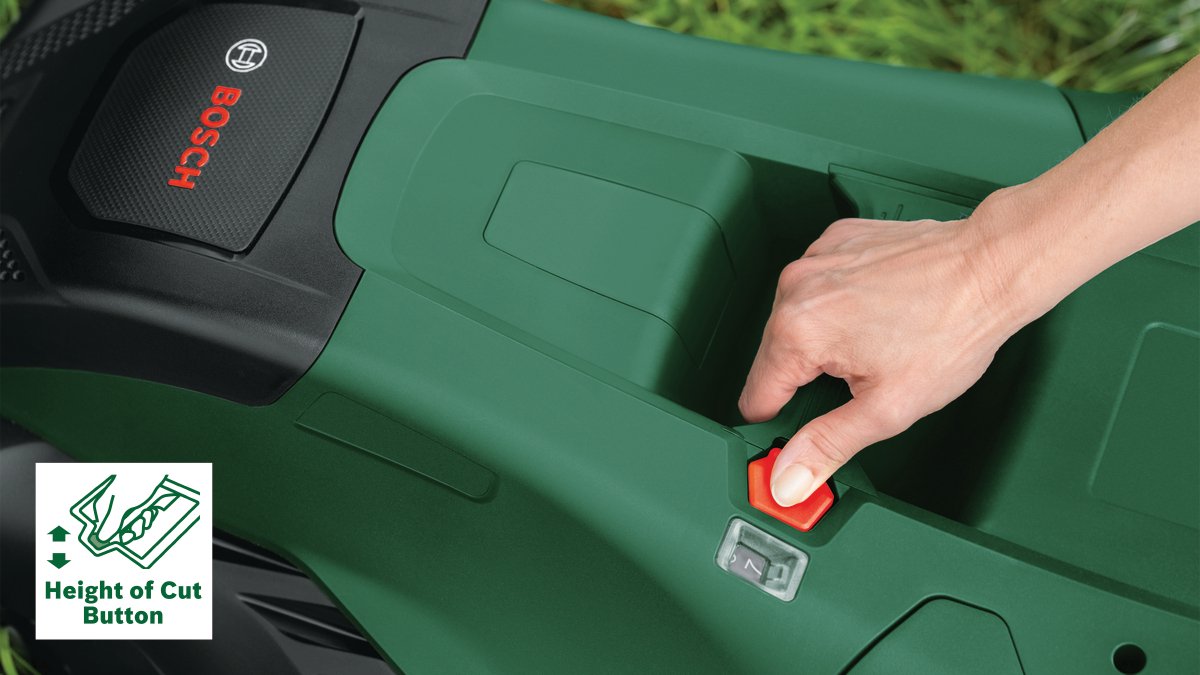Wat vinden we goed aan de Bosch AdvancedRotak 40-650 Grasmaaier met Opvouwbare Grasopvangbak 50L