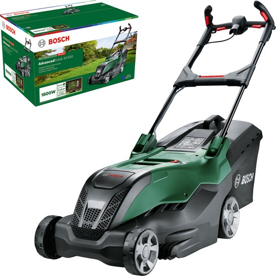 Bosch AdvancedRotak 40-650 — comfortabele, efficiënte snoermaaier met 50L opvang