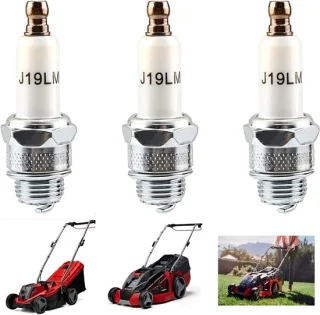 Bougie 3 stuks RJ19LM voor 4-takt grasmaaier – Briggs & Stratton – ServiceTopper