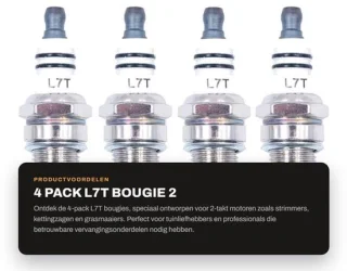 Bougie L7T 4-pack
