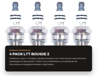 Bougie L7T 4-pack