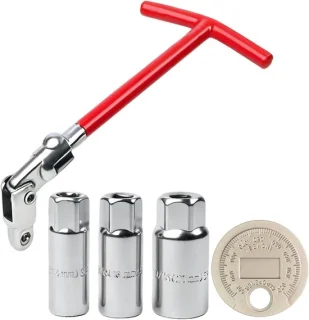 Bougiesleutelset 14/16/21 mm t-handgreep Universeel - ShopVlot