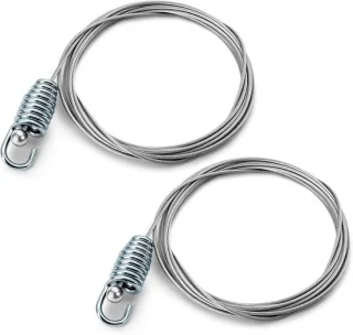 Bowdenkabel voor grasmaaier 250 cm - set van 2 trekkabels - veer met kogeleinde - ShopVlot
