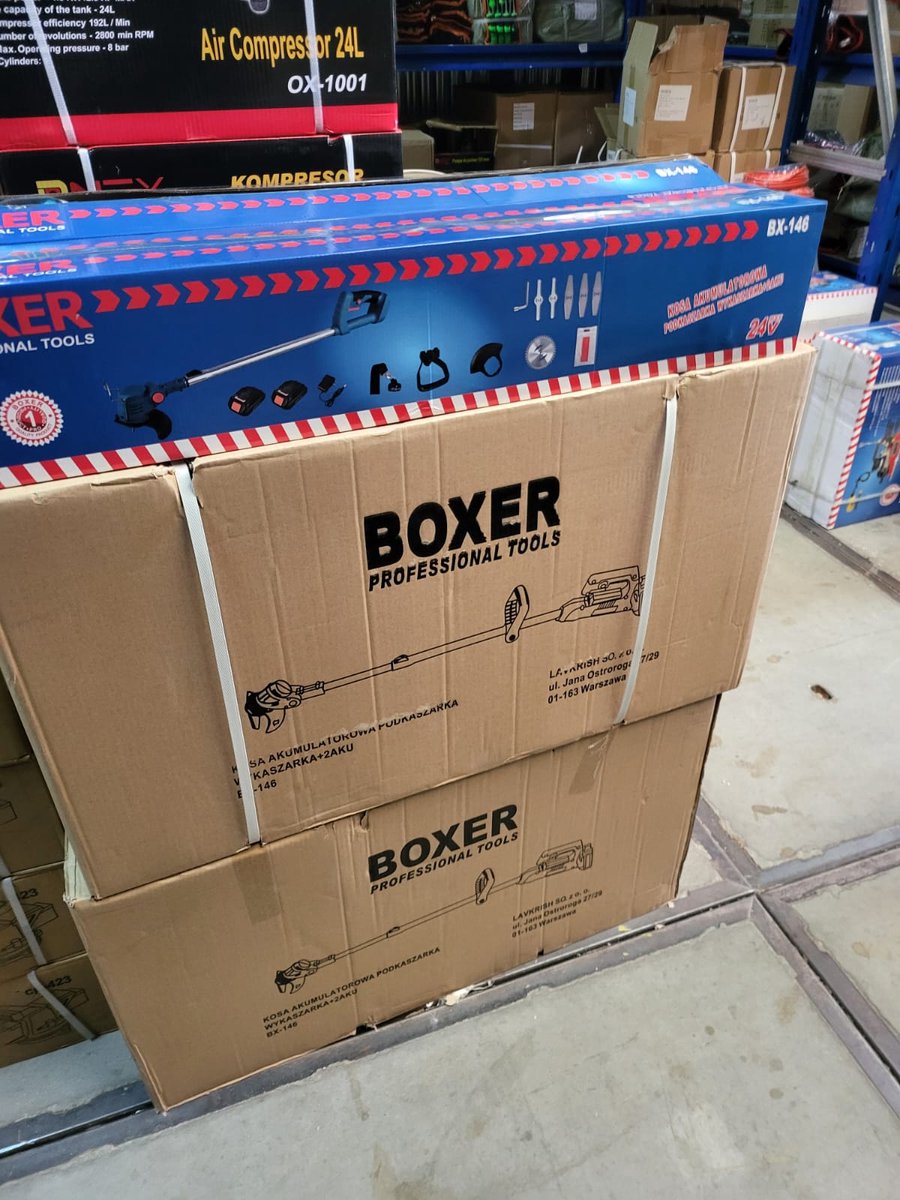 Wat vinden we goed aan de Boxer 24V Accu Grasmaaier met Zaagmes en 2 Accu's