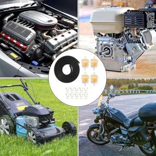 Brandstoffilterset voor moped, grasmaaier en motorfiets