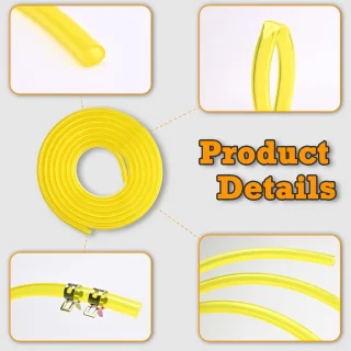 Brandstofleiding 6mm polyurethaan slang 3 meter - ShopVlot