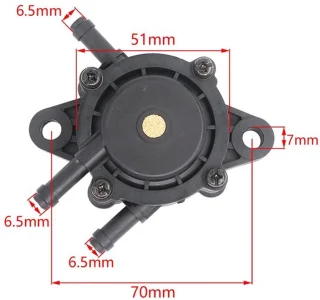Brandstofpomp voor kleine motoren van 17–25 pk