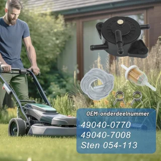 Brandstofpompset voor motoren en grasmaaiers