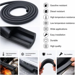 Brandstofslang 2 m 6 mm met benzinekraan - ShopVlot