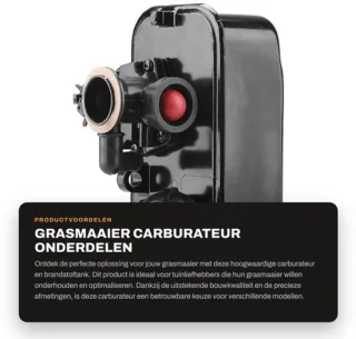 Brandstoftank 20x9,6x5,5 cm geschikt voor 498809A/494406