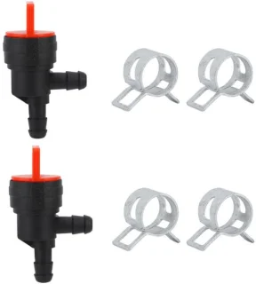 Briggs & Stratton brandstofafsluitklep 90° tweedelig