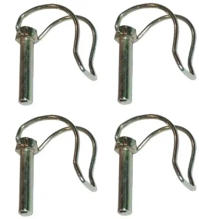 Buisklapsplinten 8 x 34 mm staal verzinkt – ServiceTopper