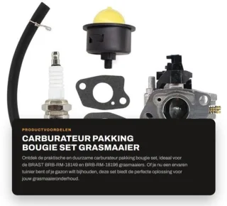 Carburateur set - grasmaaieronderdelen