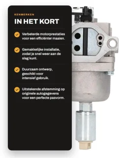 Carburateur synchronisatieset voor 17,5 pk motor