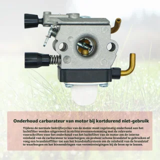 Carburatorset voor grasmaaier - m-winkel