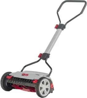 Cilindergrasmaaier handmaaier spiraal 38 cm grijs