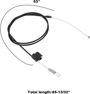 Compatibel met Craftsman & Troy‑Bilt TB200/TB210 Zelfrijdende wielaandrijving kabel - set van 2
