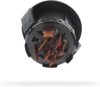 Contactslot Grasmaaier - Contactschakelaar Motor - Starten Motor - 4 Posities 7 Klemmen - 10 Ampere - Zwart