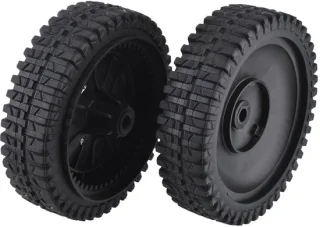 Dailygoods 2-pack grasmaaier vooraandrijfwiel voor Husqvarna en Poulan