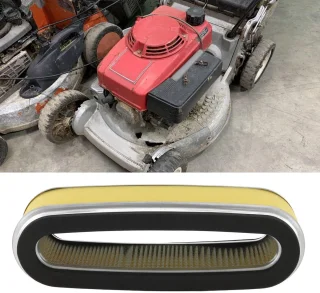 Dailygoods - 2 stuks grasmaaier luchtfilter voor Honda HR194 HR214 HRA214 HR1950 HR2150 HRA2150