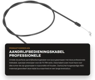 Dailygoods aandrijfbedieningskabel trekkabel voor grasmaaier