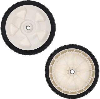 Dailygoods aandrijfwiel vervanging voor Toro, 2 wielen, wielmaat 8 inch, boring maat 1/2 inch, naafoffset 3/4 inch