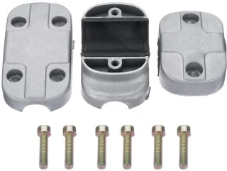 Dailygoods aluminium handvathouder 26 mm