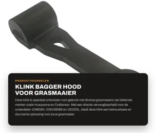 Dailygoods baggerkap grasmaaierkap