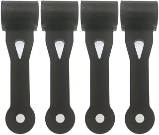 Dailygoods Baggerklink 4 stuks - vervangt 109808X/100225L - geschikt voor Husqvarna, AYP en Craftsman