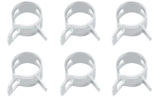 Dailygoods brandstofgastank afsluiter set met 3 brandstoffilters, 3 afsluitkleppen en 6 klemmen