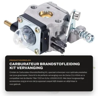 Dailygoods carburateur vervangingsset voor Zama C1U-K54A