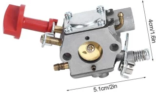 Dailygoods carburateur voor grastrimmer - aftermarket - geschikt voor 243r, 243rj, 543rbk en 543r