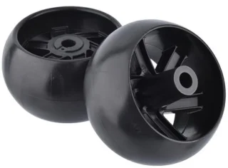 Dailygoods deck wheel vervanging 5 inch 2 stuks hub offset 3 inch