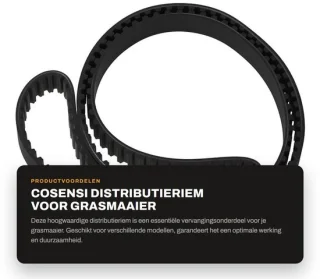 Dailygoods distributieriem 20 mm grasmaaierriem