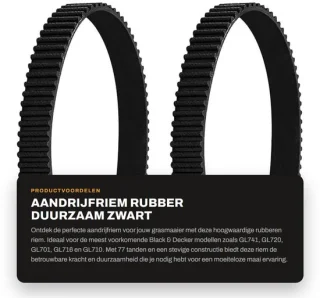 Dailygoods distributieriem 77 tanden