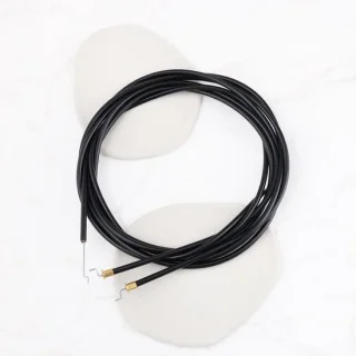 Dailygoods gasklep controle kabel 1600mm, buitenkabel 1680mm, set van 2