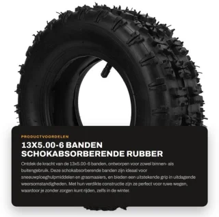 Dailygoods grasmaaier banden binnen- en buitenbanden