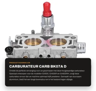 Dailygoods grasmaaier carburateur set