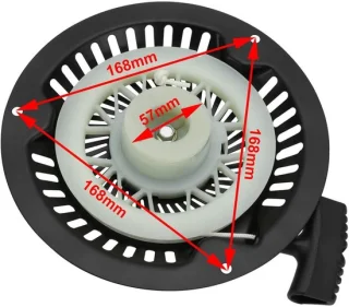 Dailygoods grasmaaier terugslag starter