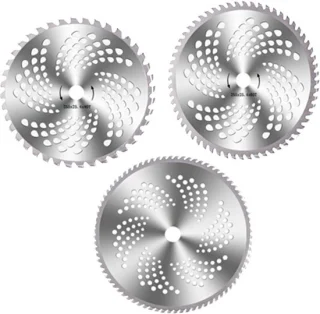 Dailygoods grasmaaier zaagblad set 3 stuks