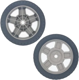 Dailygoods grasmaaierwiel 7 inch 2 stuks compatibel met Husqvarna, Poulan en Weed Eater