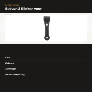 Dailygoods- Klink Vervangt 109808X - Montage voor Husqvarna - Geschikt voor AYP - Craftsman - Grasmaaiers - Diverse modellen - Onderdeel
