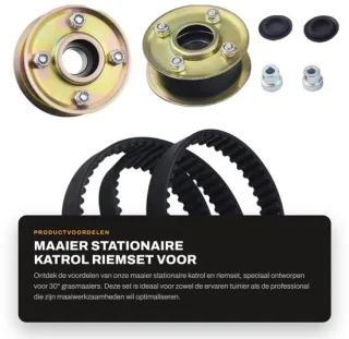 Dailygoods maaier katrol riemset voor Toro TimeMaster/TurfMaster