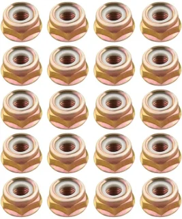 Dailygoods moer 20 stuks linkerhand draad M10x1.25