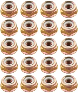 Dailygoods moer 20 stuks linkerhand draad M10x1.25