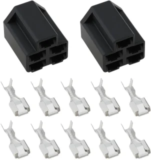 Dailygoods- Ontstekingssleutel set 2 stuks - Connector voor grasmaaier - 5-pins schakelaar - Compatibel met John Deere - Vervangt beschadigde componenten - Zorgt voor stabiele aansluiting