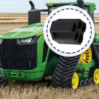 Dailygoods- Ontstekingssleutel set 2 stuks - Connector voor grasmaaier - 5-pins schakelaar - Compatibel met John Deere - Vervangt beschadigde componenten - Zorgt voor stabiele aansluiting