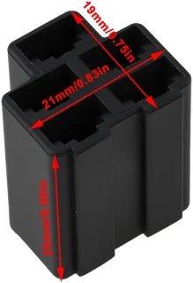 Dailygoods- Ontstekingssleutel set 2 stuks - Connector voor grasmaaier - 5-pins schakelaar - Compatibel met John Deere - Vervangt beschadigde componenten - Zorgt voor stabiele aansluiting